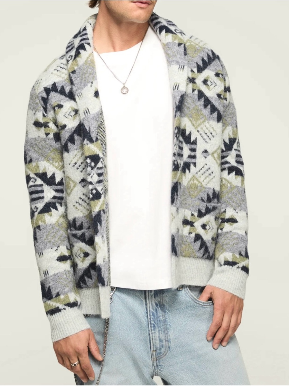 Lucky Brand Aztec Cardigan